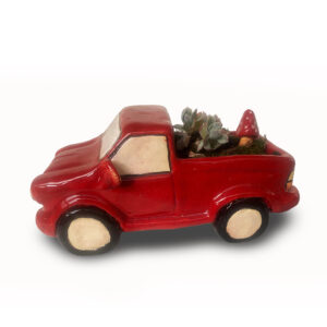 Red Car Planter