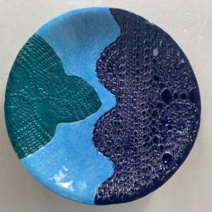 Blue Patterned Bowl